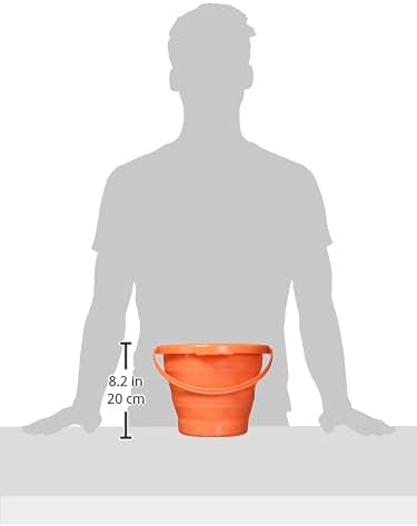 UST FlexWare Collapsible Bucket with Strong, Flexible, Compact, BPA Free Design and Sturdy Handle for Hiking, Backpacking, Camping and Outdoor Survival-NeatNest