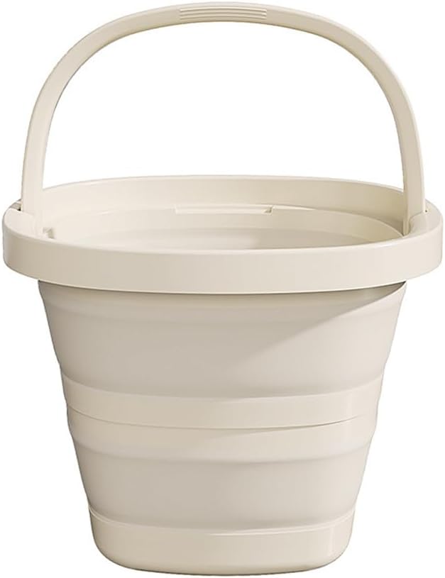 2.6 Gallon (10L) Collapsible Buckets,Large Capacity,Portable Foldable Water Pail for Outdoor Garden Cleaning, Car Washing, Camping, Fishing-NeatNest