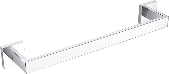 BANOLUX Towel Rack, 12-Inch Single Towel Bars for Bathroom, Towel Racks for Bathroom Wall Mounted SUS304 Stainless Steel Hand Towel Holder Organize Heavy Duty, Polished Chrome Towel Bar