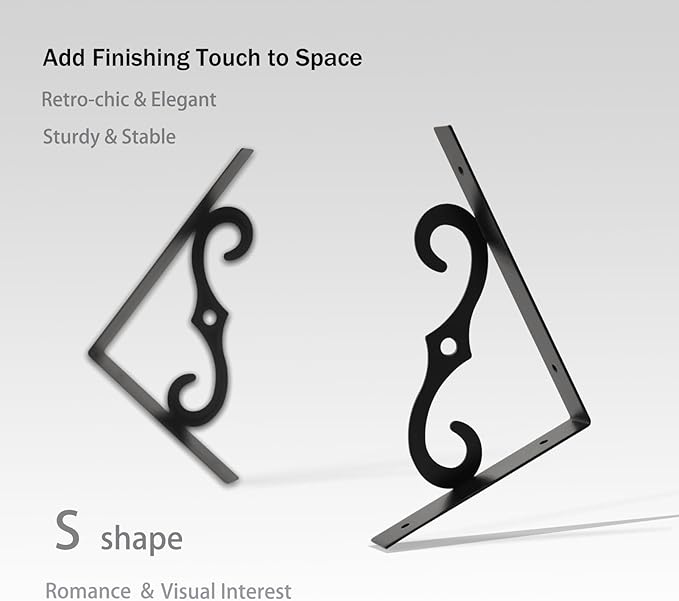 DINZI LVJ Long Wall Shelves, 39.4 Inch Large Floating Shelves Set of 2, Wide Display Shelf Wall Mounted with Brackets, Easy Hanging for Living Room, Toilet, Office, Bedroom, Greige-NeatNest