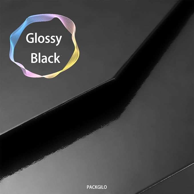 Black Extra Large Gift Box with Lid 4 Pcs 16.5 x 13 x 5.3 Inches, Gift Box large Black Gift Boxes for Presents Clothes Robe Wedding Dress Sweater,Reusable Foldable Bridesmaid Proposal Box(Glossy)-NeatNest