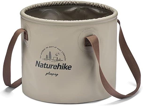 Naturehike Multifunctional Collapsible Water Basin, Folding Tub, Portable Bin, Lightweight Foldable Bucket with Handles for Camping, Dish Washing, Laundry, Fishing, Hiking