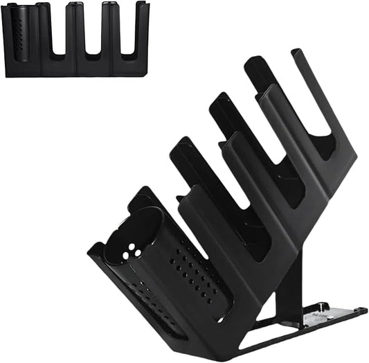 Cup Holder and Lid Dispenser with Straw Storage, Disposable Coffee Paper Cup Plastic Organizer, 7 Adjusting & 4 Compartment, for Cafe Station Bar Kitchen Restaurant Office Home Countertop, Adjustable-NeatNest