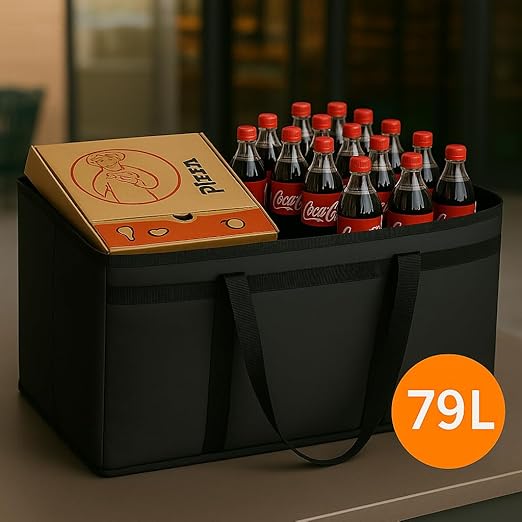 Additional Bottom Plate 2-Pack XXXL Insulated Food Delivery Bag Cooler Bags Keep Food Warm Catering Therma for doordash Catering Cooler Bags Keep Food Warm Catering-NeatNest