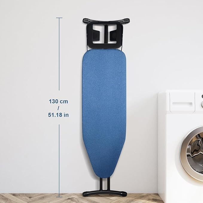 Duwee 12"x36" Ironing Board with Heat Resistant Cover and Thicken Felt Pad, Heavy Sturdy Legs