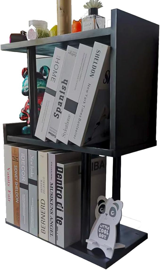 Desk Shelf for Top of Desk, Mini Cute Office Desk Desktop Storage Bookshelf White Versatility Organizers for Women, Kids-NeatNest