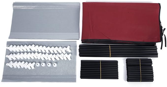 10 Tiers Shoe Rack with Dustproof Cover 27 Pair Shoe Tower Stand Sturdy Shelf Storage Organizer Cabinet Perfect for Bedroom, Closet, Entryway, Dorm Room (Wine Red)-NeatNest