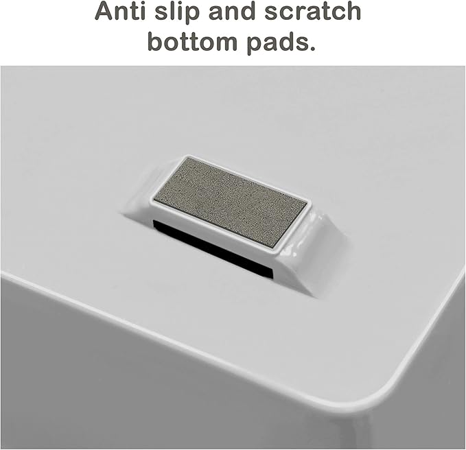 Acrimet Facility 2 Tier Letter Tray, Front Load, Letter Size/A4, Desktop File Organizer, Plastic (White Color)-NeatNest