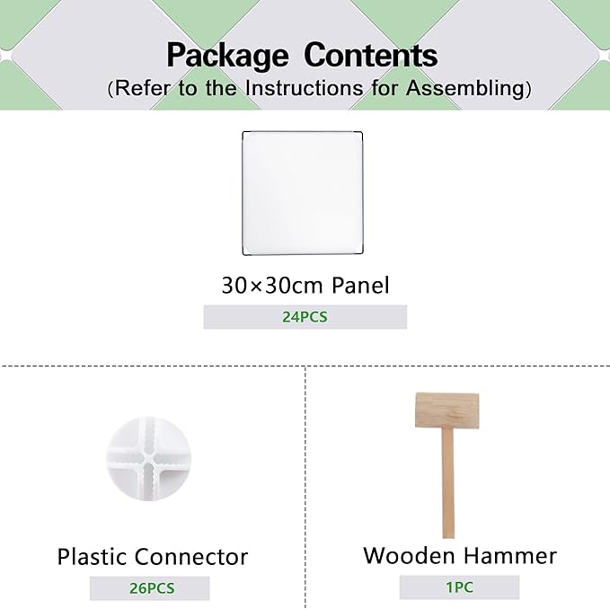 C&AHOME 6-Cube Storage Organizer, Stackable Storage Cubes Shelves, Portable Bookshelf, Plastic Clothing Storage Closet Organizer, DIY Modular Shelving Units for Wardrobe, Home, Milky-NeatNest