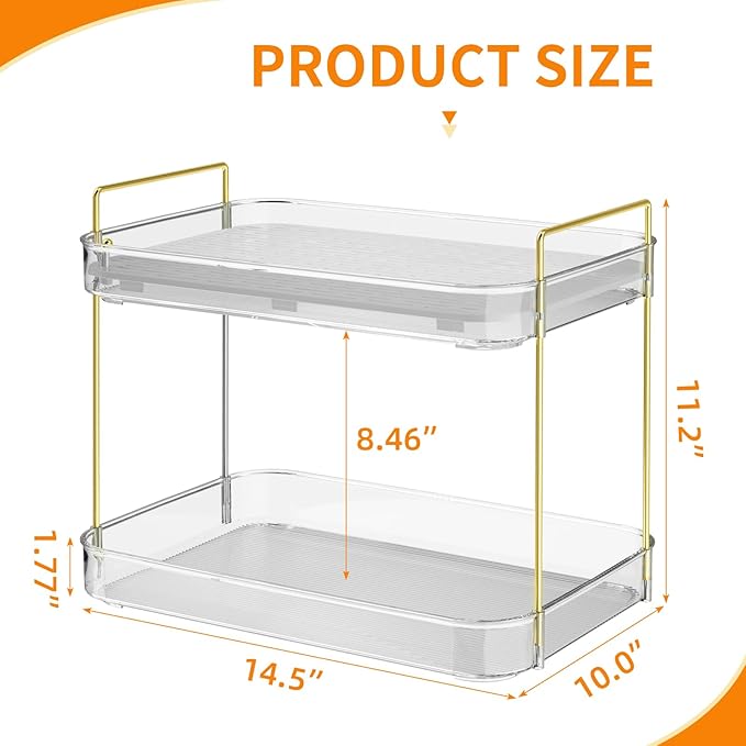 Seoneiro Whiskey Tray, Glass Cup Rack, Mug Holder, Coffee Cup Organizer, Bathroom Countertop Organizer with Drain Board Wine Glass Decorative, Food Tray, Kitchen Spice Rack