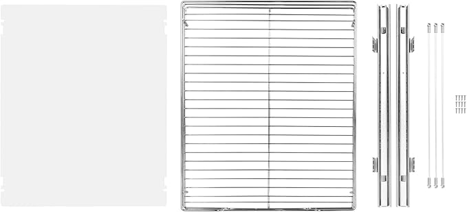 VEVOR 15.5" Wx21 Dx3.5 H Pull Out Cabinet Organizer, Heavy Duty Slide Out Pantry Shelves, Chrome-Plated Steel Roll Out Drawers, Storage for Home Under Sink, 17" Wx22 Dx7 H Install Size for Cabinet-NeatNest