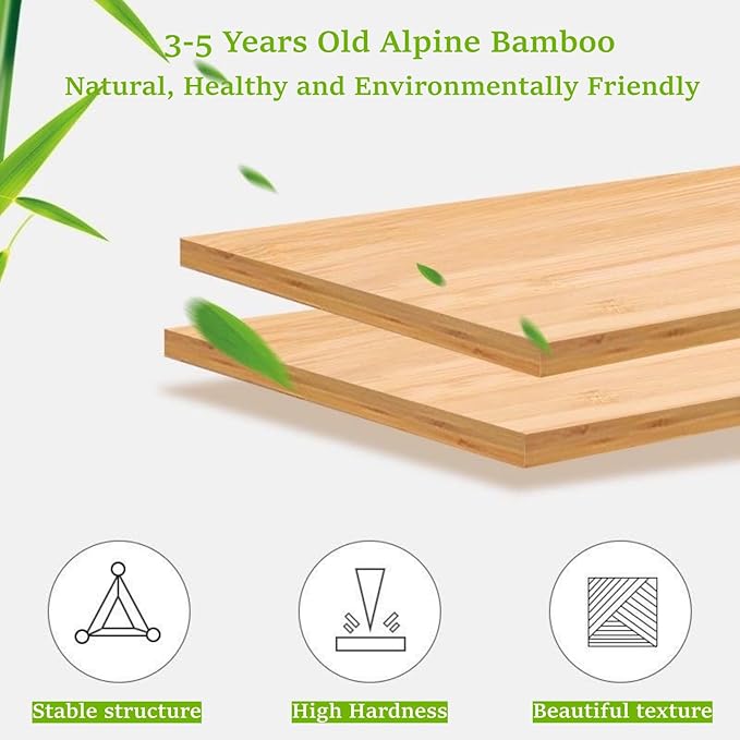 Shoe Rack, Bamboo Foldable Shoes Organizer Free Standing Shelf for Entryway, Closet, Bedroom, Hallway, | Natural | Functional | Multifunctional Shoe Rack (Wood Color) 4 Layers-NeatNest