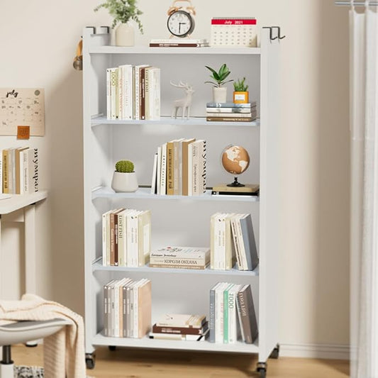 Closet Shelves Organizer 11.8''Width, Adjustable Wardrobe Shelf Organizer System, Metal Shelf for Kitchen Cabinet Wardrobe Cupboard, 2 Pack-NeatNest