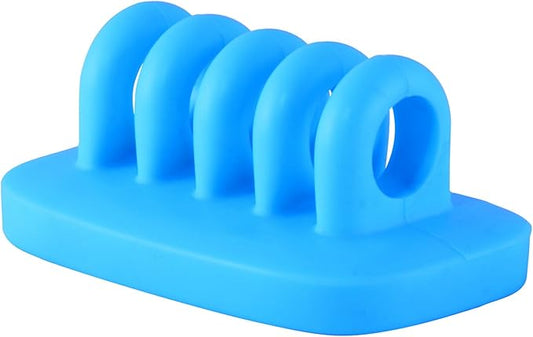 Cable Clip Holder Weighted Desktop Cord Management Fixture (Blue)-NeatNest