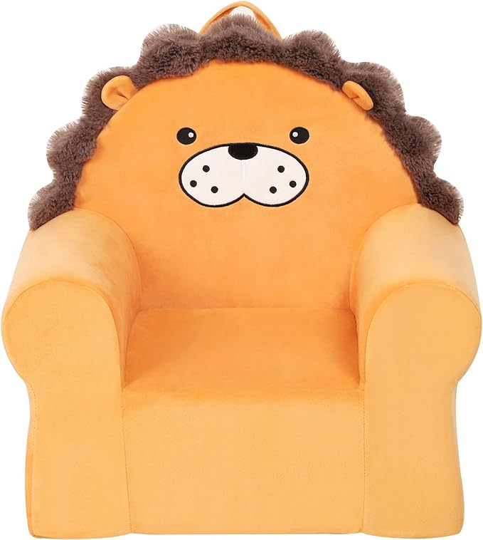Cuddly Toddler First Chair, Premium Character Chair, Little Lion, 18 Month up to 3 Years-NeatNest