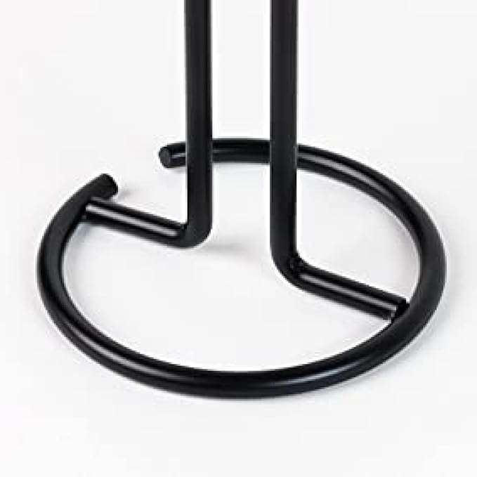 FitWell Mugs Holder, Mug Tree, Coffee Mug Holder, Coffee Mug Tree, Mug Organizer for Cabinet, Mug Holder Stand, Coffee & Tea Cup Storage Rack (Black, 6 Mugs (15"H))-NeatNest