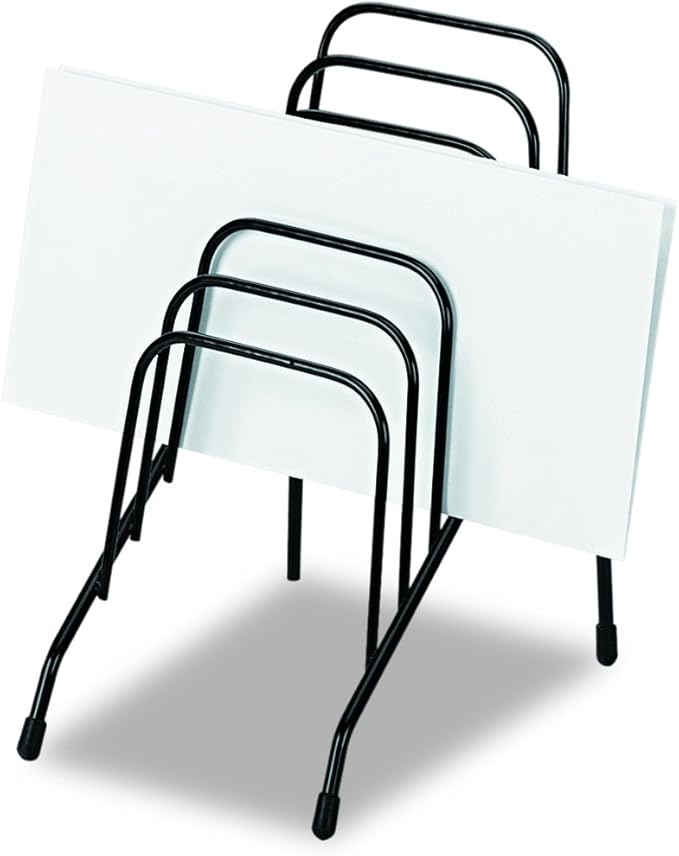 Fellowes Step File Junior Wire Organizer Rack (72613) and Workstation File Organizer (68112)