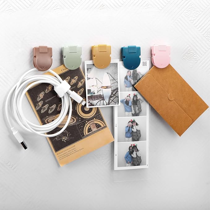 25 Pcs Cubicle Clips Fabric Panel Cubicle Accessories Fabric Partition Panel Wall Clip Office Photos Wall for Notes Memos Standard Size, 40-Sheet Capacity (Boho Color)