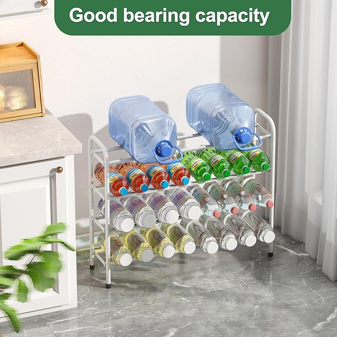Expandable Shoe Rack, 4-Tier Expandable Metal Shoe Rack,Shoe Shelf for Closet, Entryway & Hallway-NeatNest