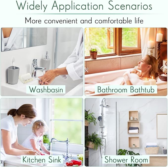 Cunhill 3 Pieces Silicone Soap Dish Self Draining Soap Dish Shower Waterfall Bar Soap Holder Tray with Drain Soap Saver for Kitchen Bathroom Accessories (Light Gray,Bright White,Black)-NeatNest