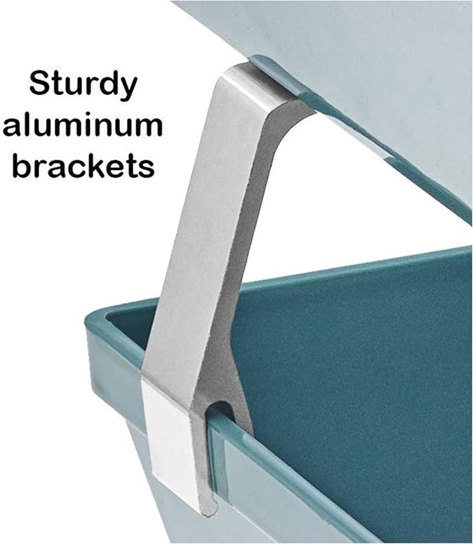 Acrimet Facility 2 Tier Letter Tray, Side Load, Letter Size/A4, Desktop File Organizer, Plastic (Solid Green Color)-NeatNest