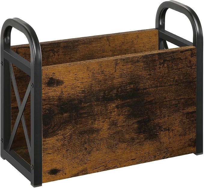 YINMIT Magazine Holder, Magazine Rack Floor, Magazine Storage Basket, Folder Organizer Bin for Books, Newspapers, Tablets-NeatNest