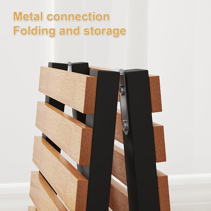 Bamboo Shoe Rack Organizer for Closet and Entryway - Space-Saving Narrow Shoe Stand - Versatile Shoe Holder for Door or Closet Shelf, Garage Bedroom can Freely Stack DIY Small Shoe Racks 3 Tier-NeatNest