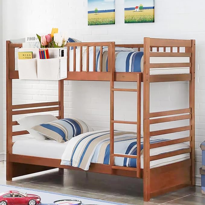 Bedside Caddy White Bedside Hanging Storage Basket Bed Caddy for Headboards Bunk Dorm Rooms Crib Beds Rails Organizer (White)-NeatNest