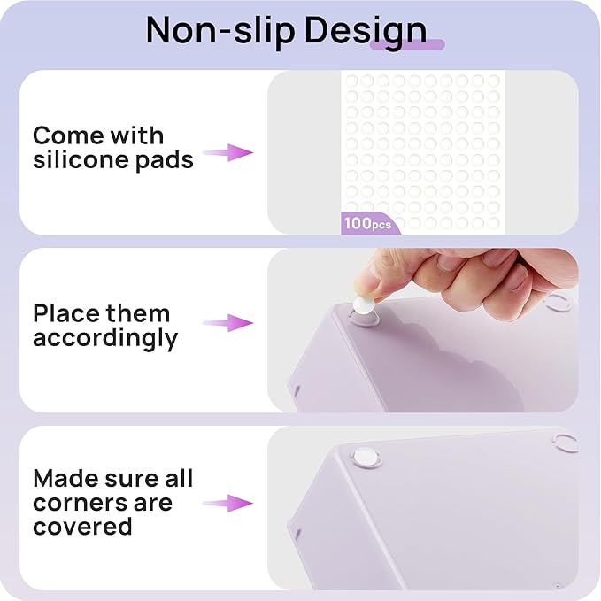 Vtopmart 25 PCS Plastic Drawer Organizers Set, 4-Size Versatile Bathroom and Vanity Drawer Organizer Trays, Storage Bins for Makeup, Bedroom, Kitchen Gadgets Utensils and Office-NeatNest