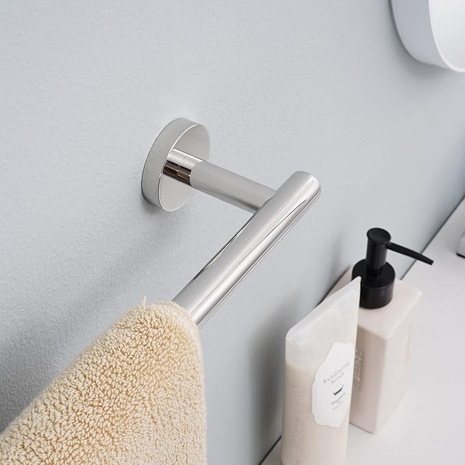 KES 33.7 Inches Towel Bar for Bathroom Shower Hand Towel Holder Hanger SUS304 Stainless Steel RUSTPROOF Wall Mount Polished Steel, Total Length 36 Inch, A2000S90