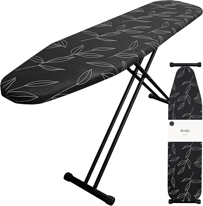 Iron Board - Standard Ironing Board - Full Size Ironing Board - Home Essentials - Sturdy Iron Table - Ironing Board by Brelle