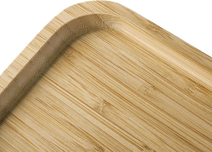 Bamboo Vanity Tray, Bathroom Counter Tray, Toilet Tank Top Tray for Organizing and Decor Display, 11.8 x 5.1 x 0.8 inch-NeatNest