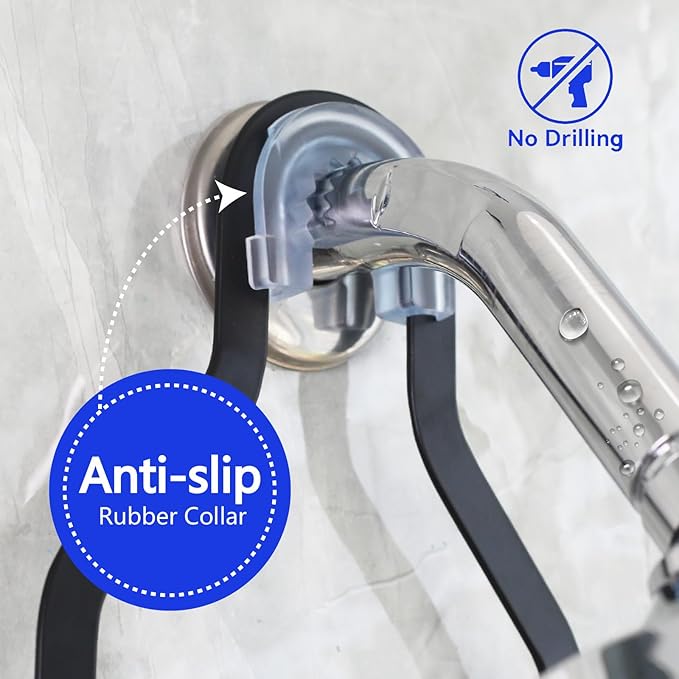 Over the Shower Head Caddy No Drilling black shower caddy hanging Over Showerhead Shower Racks for Shampoo Soap Shower Caddy Hanging with Hooks for Towels Shower Caddy Shelf Organizer Rack