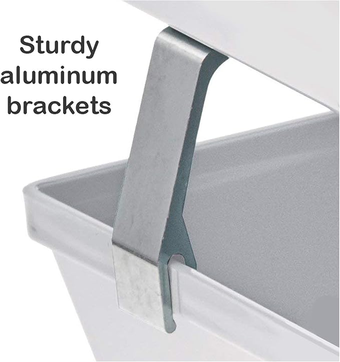 Acrimet Facility 2 Tier Letter Tray, Front Load, Letter Size/A4, Desktop File Organizer, Plastic (White Color)-NeatNest