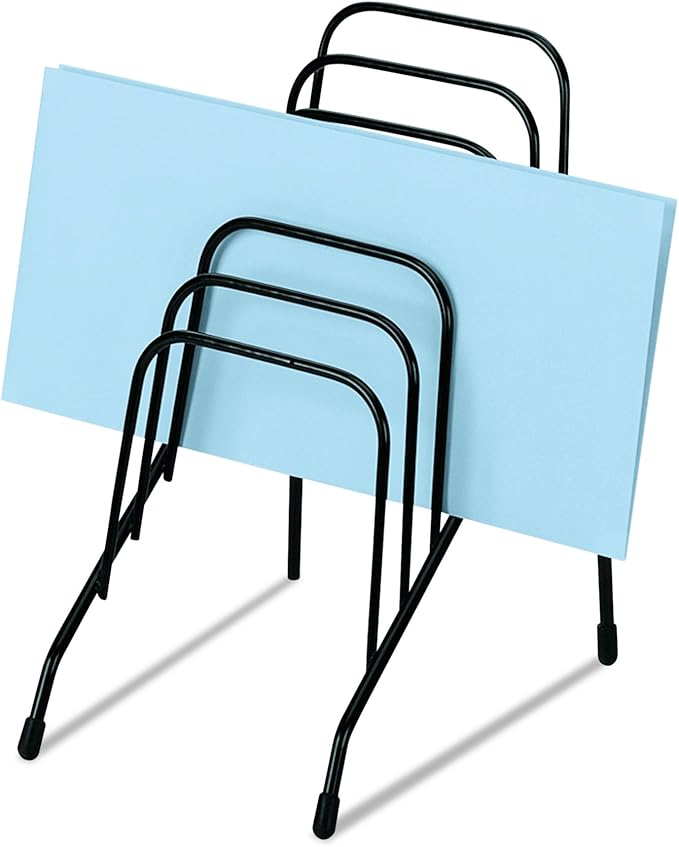 Fellowes Step File Junior Wire Organizer Rack (72613) and Workstation File Organizer (68112)