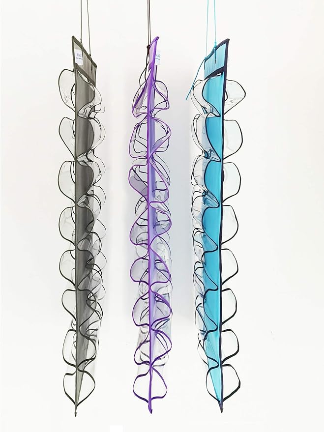 Dual-sided Hanging Sunglasses Organizer Dust-Proof Glasses Storage Wall Pocket Eyeglasses Display Case with 32 Slots-NeatNest