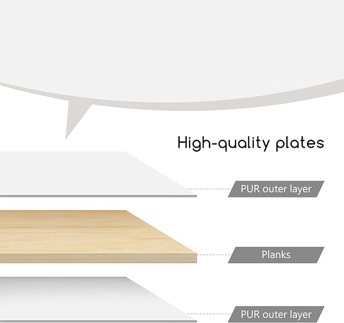 Jerry & Maggie Desktop Organizer Office Storage Rack Adjustable Wood Display Shelf Free Style Double H, Multi-Functional Mini Bookshelf for Desk Natural Stand (White)-NeatNest
