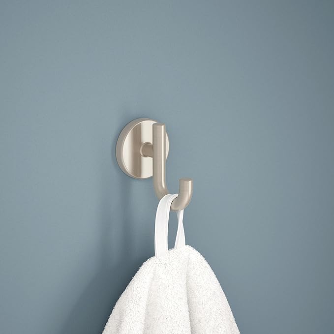 DELTA FAUCET 75935-SS Trinsic Wall Mounted Single Towel Hook in Brilliance Stainless Steel-NeatNest