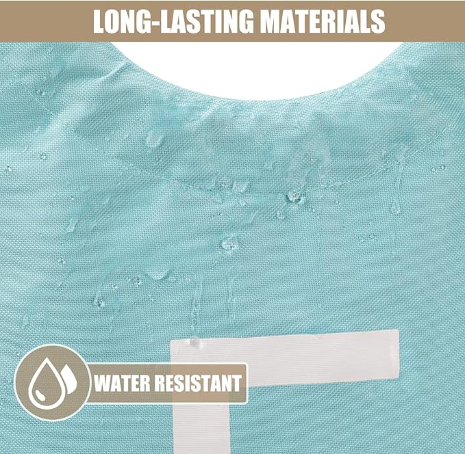 DOKEHOM 90L Large Laundry Basket, Collapsible Laundry Bag, Freestanding Tall Clothes Hamper, Foldable Washing Bin (Light Blue)-NeatNest