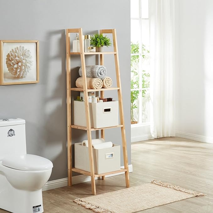 DECOMOMO Storage Bins for Shelves Robust Fabric Closet Bins for Shelves Toy Storage Clothes Books (Pack of 3 – Beige)-NeatNest