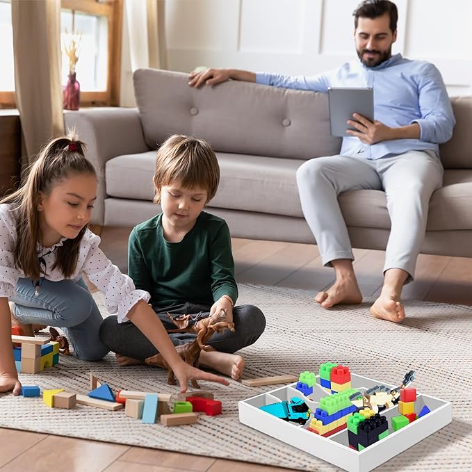 Bellsal White Utensil Organizer 12.5 Inch Silverware Tray for Drawer Utensil Holder Cutlery Organizer Kitchen Drawer Organizer 7 Compartment Small Narrow Bamboo-NeatNest