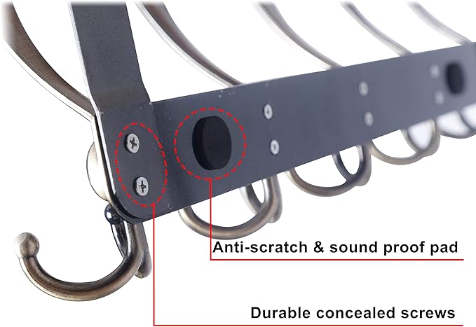 Dseap Over The Door Hook Hanger - 5 Tri Hooks, Heavy Duty Over The Door Towel Rack Coat Rack for Clothes Hat Towel, Bronze, 2 Packs