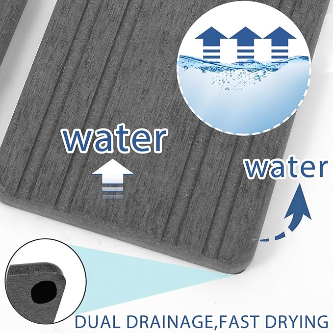 2PCS Water Absorbing Stone Tray, Quick Drying Diatomite Stone Sink Tray, Water Absorbent Diatomite Coasters for Kitchen Sink, Bathroom Counter Hand Soap Dish Toothbrush Holders-NeatNest