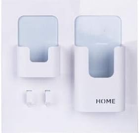 Bright Life Bedside Shelf Bedroom Dorm Room Rack Organizer Storage -Use as Kid Student Wall Shelf to Organize Headphone,Remotes,Glass,Cellphones(Vertical Type/White)-NeatNest