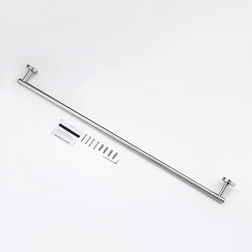 KES 33.7 Inches Towel Bar for Bathroom Shower Hand Towel Holder Hanger SUS304 Stainless Steel RUSTPROOF Wall Mount Brushed Steel, Total Length 36 Inch, A2000S90-2