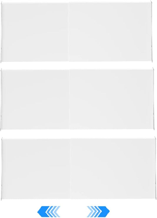 Expandable Closet Tension Shelf with Strong Adhesive Hanging Shelves Closet Divider Separator Storage Shelves for Cabinet Wardrobe Cupboard, 3 Pack (L:16.9'' to 31.5"; W:11.8'')-NeatNest
