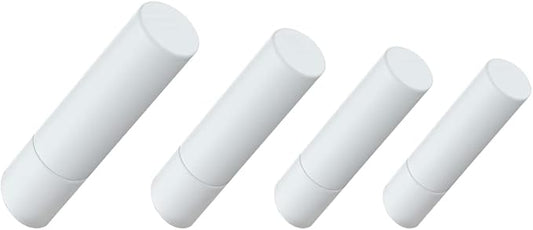 JQK Wall Hooks White, 304 Stainless Steel Coat Hooks Wall Mounted for Robe Hat Clothes Hanger Towels, Matte White 4 Pack, RH120-WH-P4