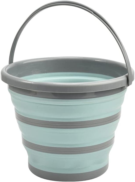 windson 10L(2.6 Gallon) Collapsible Bucket - Foldable Plastic Outdoor Bucket Space Saving, Portable Water Bucket for Cleaning, Fishing, Camping, Beach,Car Washing-NeatNest