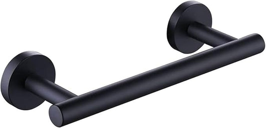 9 Inch Towel Bar for Bathroom 9/12/16/24/28/33 Inch Kitchen Hand Towel Holder Matted Black SUS304 Stainless Steel RUSTPROOF Wall Mount Towel Rod (1, Matted Black, 9 Inch)