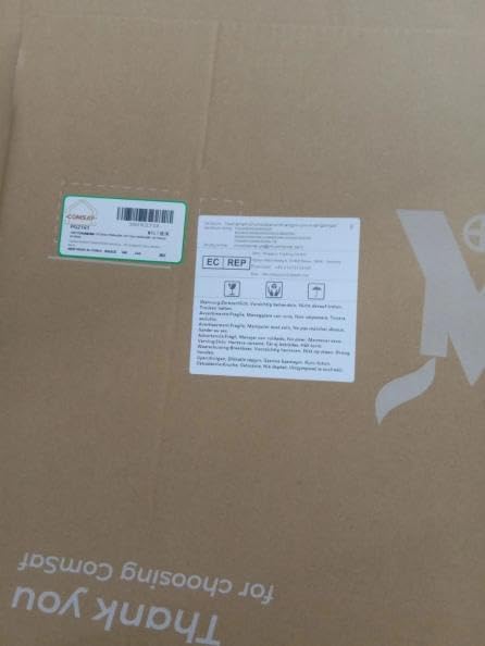 ComSaf Airtight Glass Storage Canister with Lids (0.7Qt/1.2Qt/1.6Qt) Set of 6, Food Storage Container Kitchen Pantry Storage Jar, Glass Jars for Flour Cereal Sugar Tea Coffee Beans Snacks, Square-NeatNest